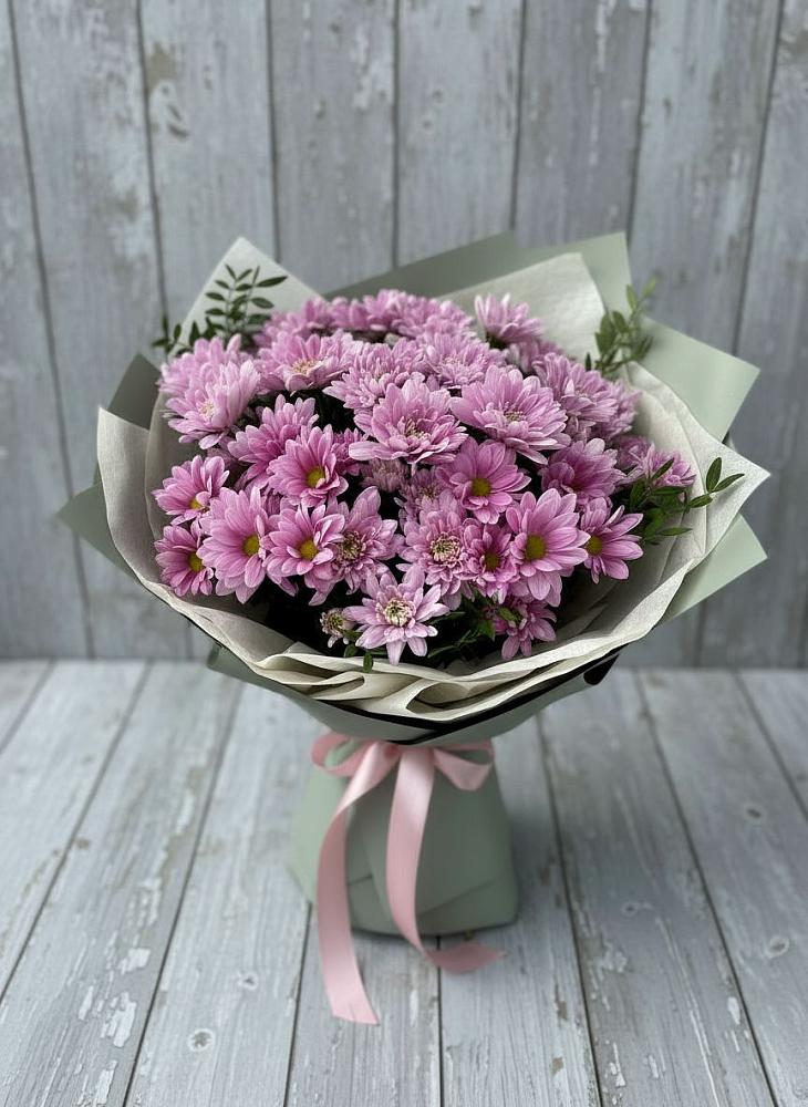 Букет цветов из: Хризантемы в Каменке Ленинградская область