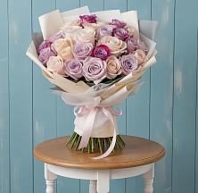 Букет цветов из:  Розы в Каменке Ленинградская область