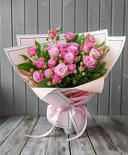 Букет Розовый кустик #REPLACE_PRED# Каменке Ленинградская область