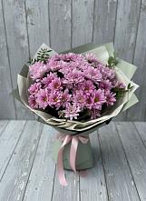 Букет цветов из:  Хризантемы в Каменке Ленинградская область