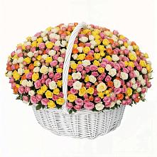 Премиум букет из: Розы в Каменке Ленинградская область