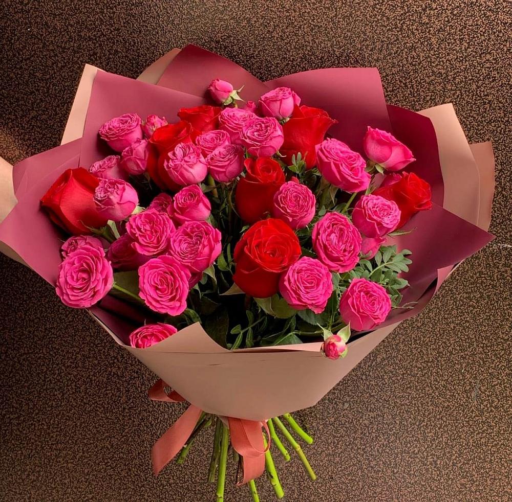 Букет В объятьях нежности в Каменке Ленинградская область