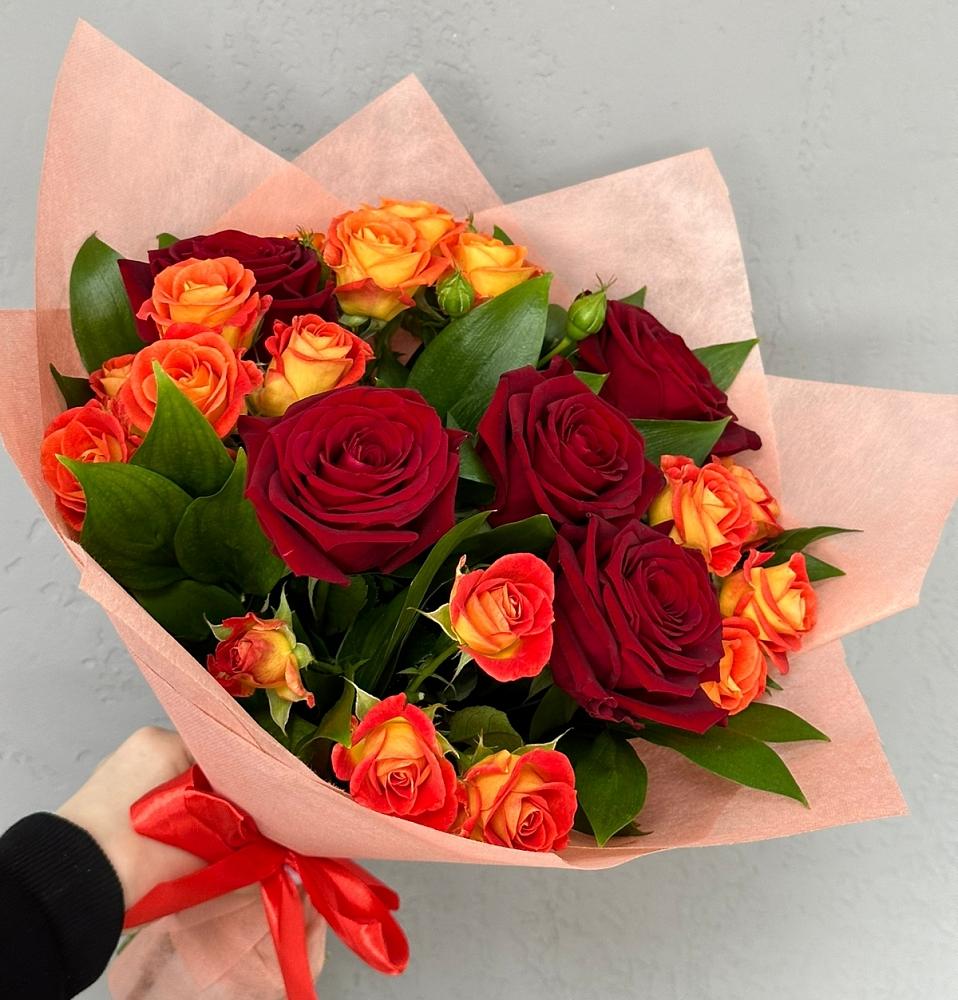 Букет Любовь и восторг в Каменке Ленинградская область