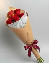 Букет цветов из:  Розы в Каменке Ленинградская область
