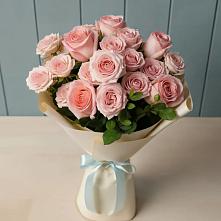 Букет Розовый шарм в Каменке Ленинградская область