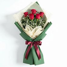 Букет цветов из:  Розы в Каменке Ленинградская область