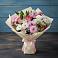 Букет цветов из: Хризантемы, Альстромерии и Розы в Каменке Ленинградская область